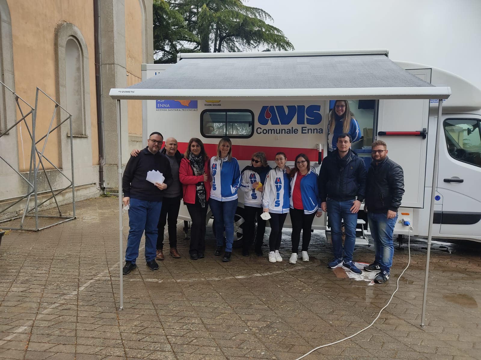 AVIS Enna: donazioni su autoemoteca per la festa du Signuruzzu du lacu Enna