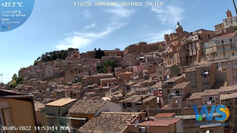 Una webcam live per Piazza Armerina