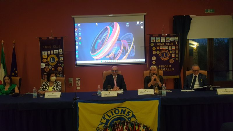 Charter dei clubs Lions di Lentini e Priolo riconferma dei due Presidenti: Angelo Lopresti(Lentini) e Michela Grasso (Priolo)