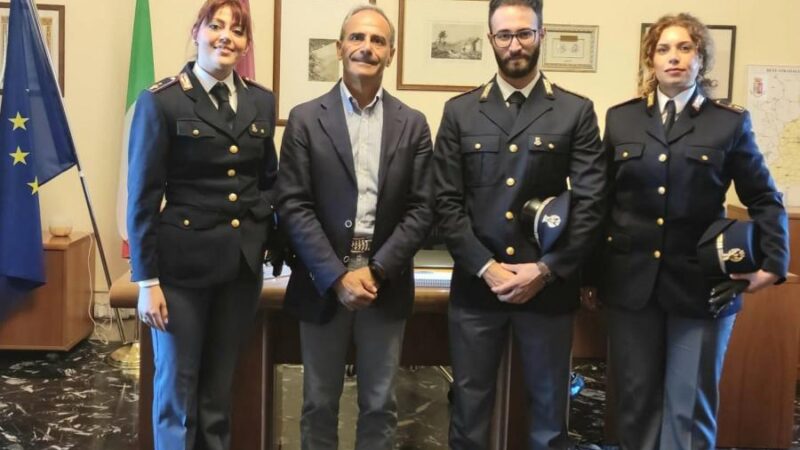 Tre nuovi ispettori assegnati alla polizia di stato di Enna