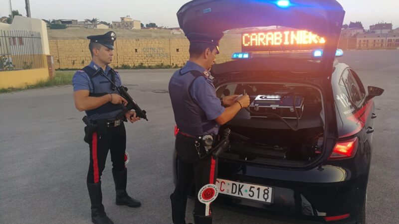 Piazza Armerina – Controlli dei carabinieri per una guida responsabile. Tre automobilisti denunciati