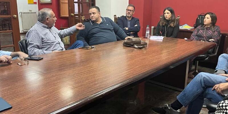 Valguarnera – incontro con i tecnici