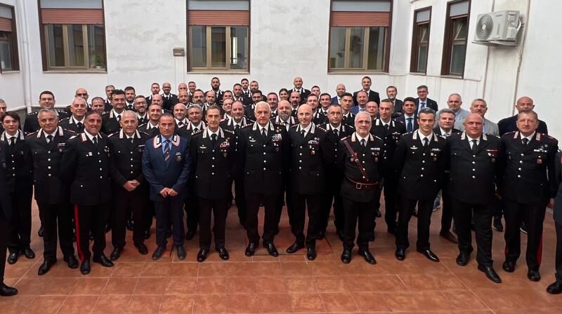 Enna – visita del comandante generale dei carabinieri, generale corpo d’armata Teo Luzi
