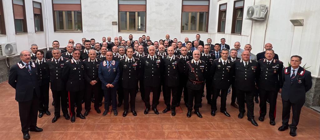 Enna – visita del comandante generale dei carabinieri, generale corpo d’armata Teo Luzi