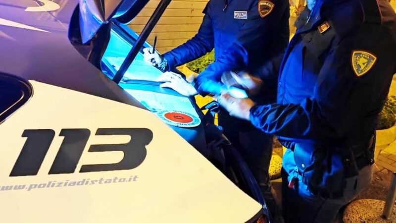 Controlli della polizia di stato ad Enna con etilometro e “drogometro”