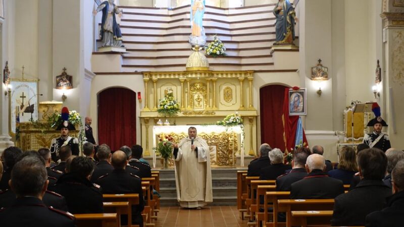 Carabinieri Enna, celebrata la virgo fidelis