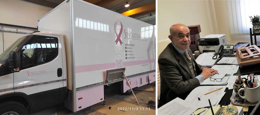 ASP Enna. Campagna di prevenzione del tumore al seno nei Comuni della provincia ennese