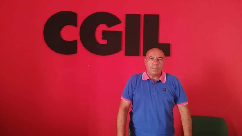 Numerosa delegazione di lavoratori della fillea cgil Enna alla manifestazione di Palermo del prossimo 1 Aprile