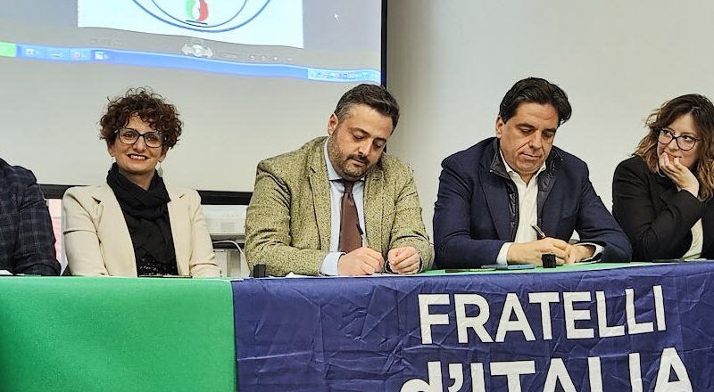 Piazza Armerina, Nino Cammarata annuncia la sua ricandidatura a sindaco. Inaugurata la nuova sede di FDI