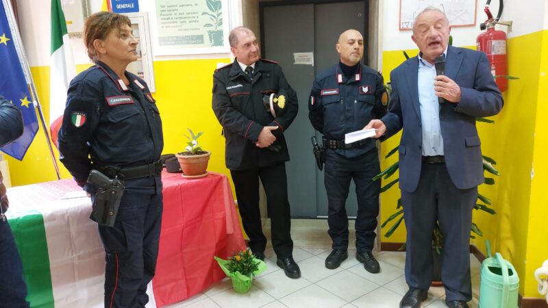 Progetto “Un albero per il  futuro”: Carabinieri donano  la talea dell’Albero “Falcone”