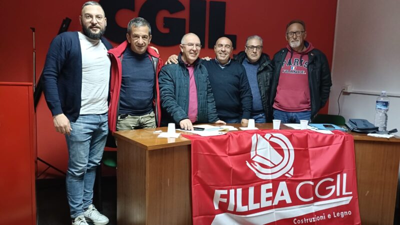 Enna – Completata la nuova segreteria provinciale della fillea cgil