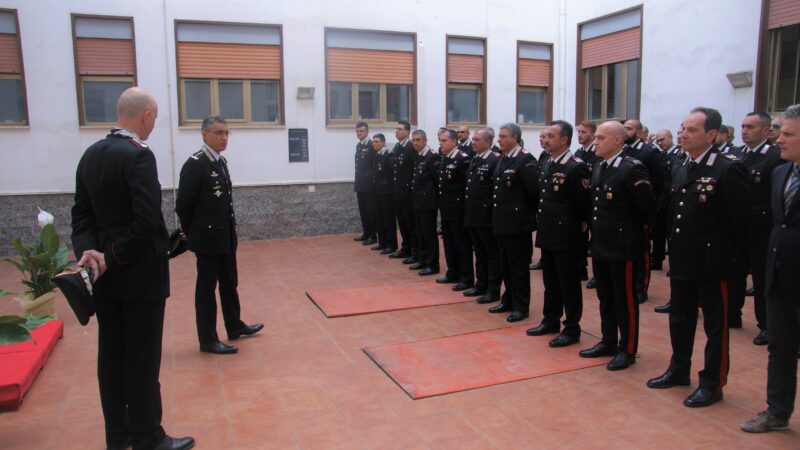 Visita del comandante interregionale dei carabinieri, generale di divisione Giovanni Truglio 0 (0)
