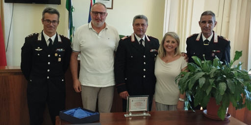 Nuovo comandante della stazione CC di calascibetta