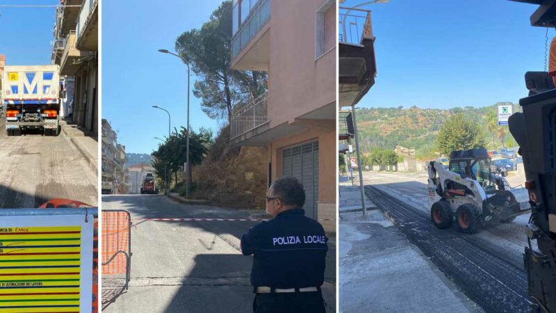 Lavori di manutenzione stradale e idrica a Piazza Armerina