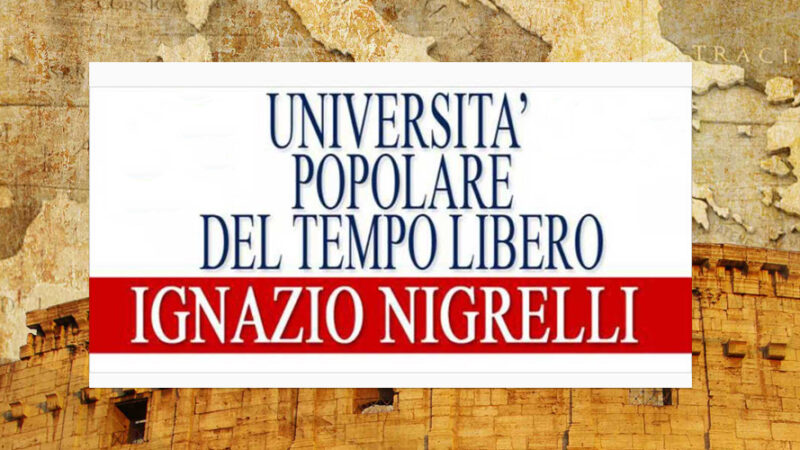 Università popolare del tempo libero “Ignazio Nigrelli” annuncia il 29° anno accademico: un viaggio tra cultura, storia e attualità