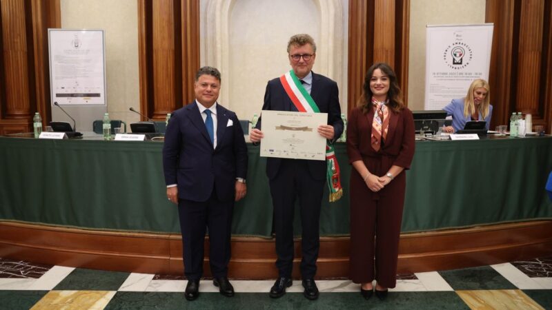 Conferito al comune di Enna il premio Ambasciatore Nazionale del Territorio