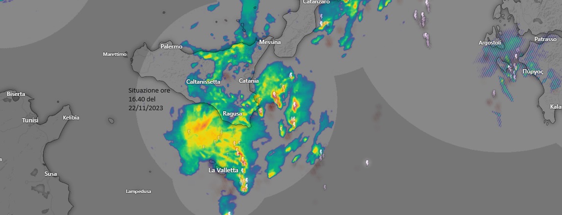 Allerta Meteo arancione per la Sicilia orientale e centrale