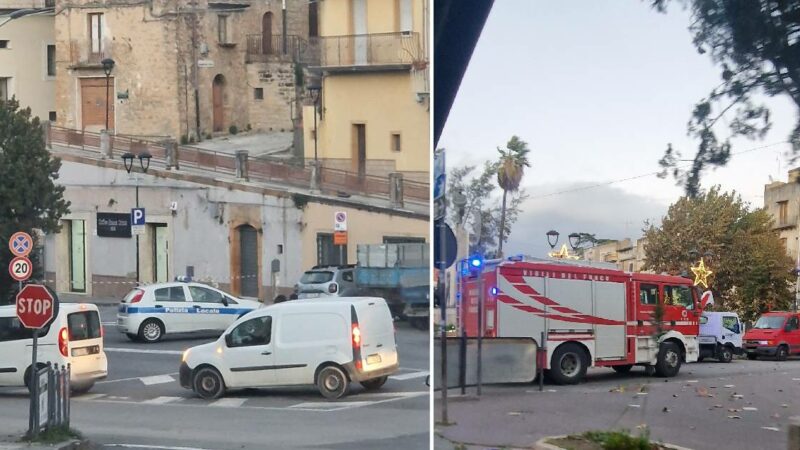 Vento forte a Piazza Armerina causa disagi. Raffiche oltre i 70 km/h