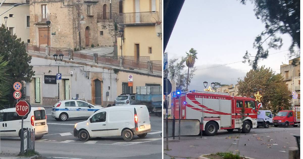 Vento forte a Piazza Armerina causa disagi. Raffiche oltre i 70 km/h