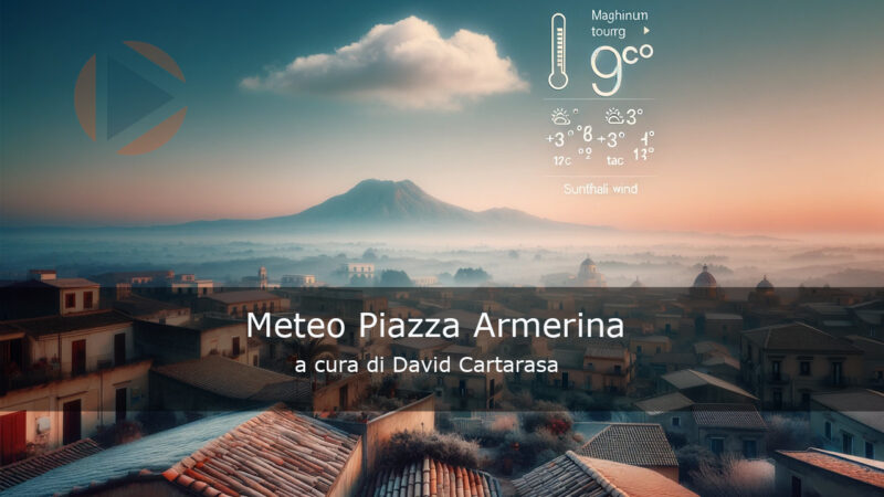 Meteo – Incremento delle temperature a Piazza Armerina: un inverno insolitamente mite