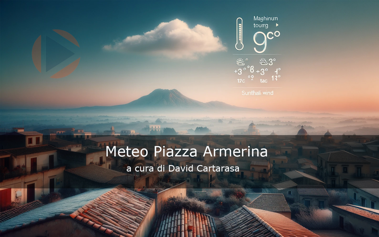 Meteo Piazza Armerina : inizio settimana nuvoloso, gelate nelle prime ore del mattino.