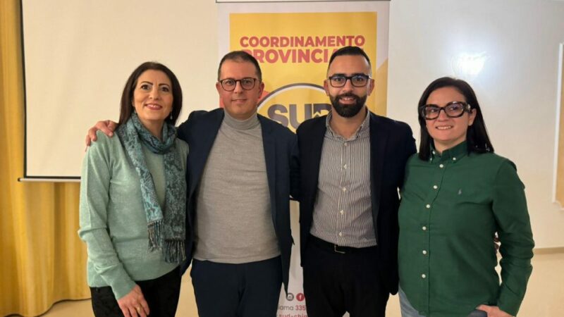 Enna – Sud Chiama Nord elegge i commissari provinciali Clorinda Perri, Maria Carmela Romano e Francesco Alberghina