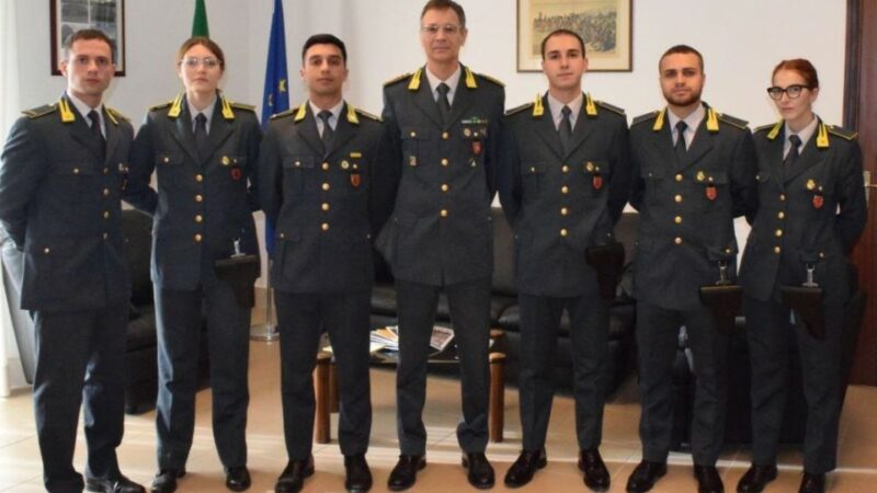 Nuovi ispettori e finanzieri rafforzano le file della Guardia di Finanza della provincia di Enna