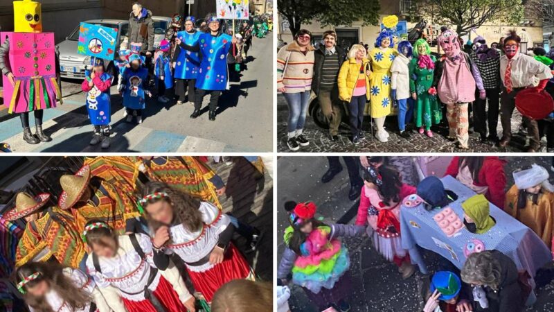 Enna – Carnevale di mille colori all’istituto comprensivo santa chiara