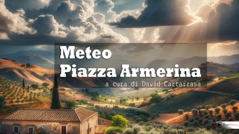 Previsioni meteo per Piazza Armerina: settimana all’insegna della variabilità