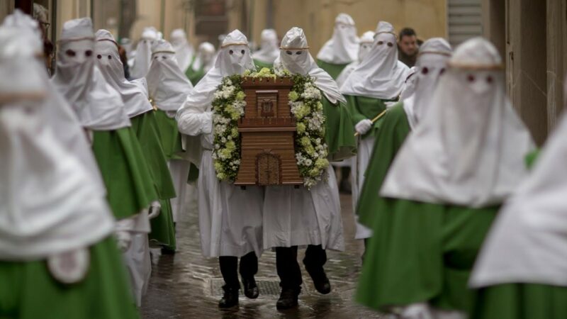 Enna – La Settimana Santa della Confraternita Maria Santissima di Valverde