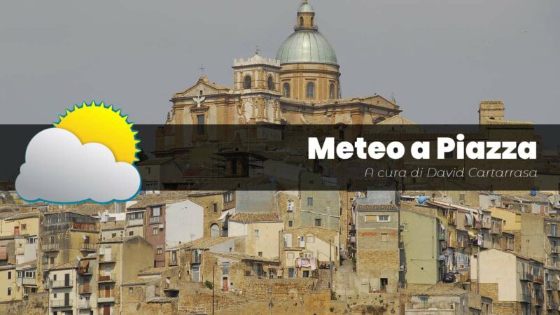 Previsioni meteo per Piazza Armerina: weekend freddo con venti forti