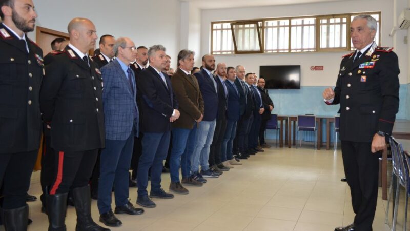 Visita del Generale Spina a Enna: un riconoscimento all’impegno dei carabinieri nel territorio