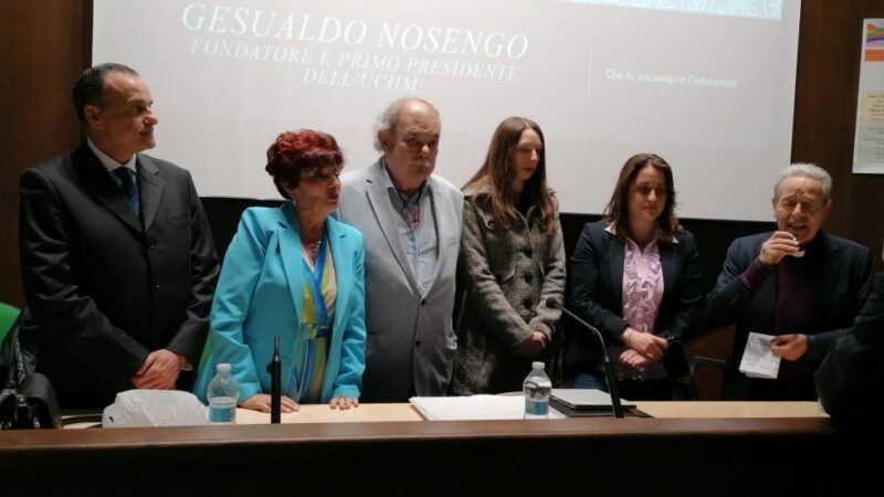 Piazza Armerina celebra 80 anni dell’Uciim: omaggio al fondatore Gesualdo Nosengo