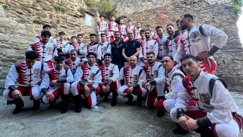 Il Palio dei Normanni e Piazza Armerina a Castiglion Fiorentino. L’assessore Messina: importante promozione