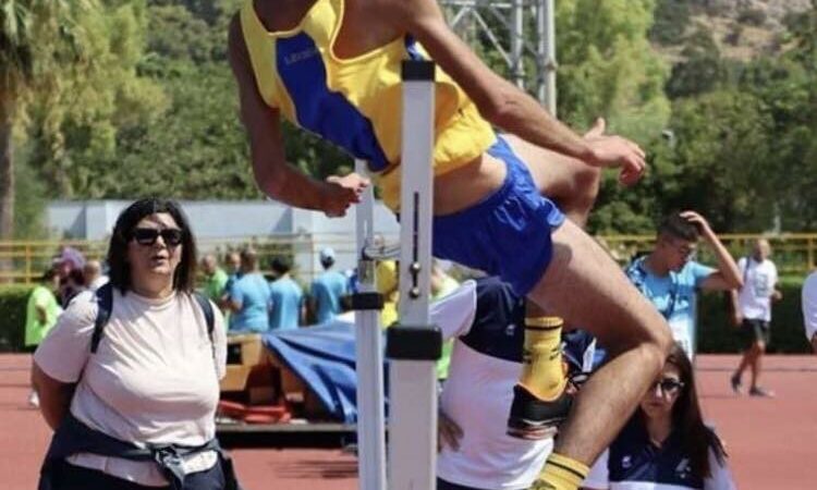 Piazza Armerina: Benedetto Sammarco nuovo campione italiano Fisdir 2024 di salto in alto