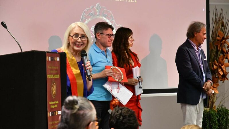 Lo scrittore e poeta Mario Pagaria premiato a Peschiera del Garda