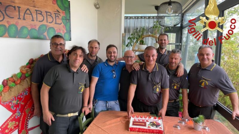 Vigili del Fuoco: concluso il corso per il passaggio di qualifica a capo squadra