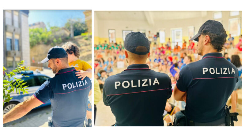 Enna – Oggi la Polizia di Stato ha incontrato i ragazzi del progetto “Grest Legale”