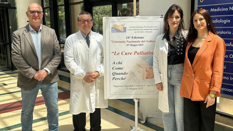 Giornata nazionale del sollievo: l’ASP di Enna celebra le cure palliative