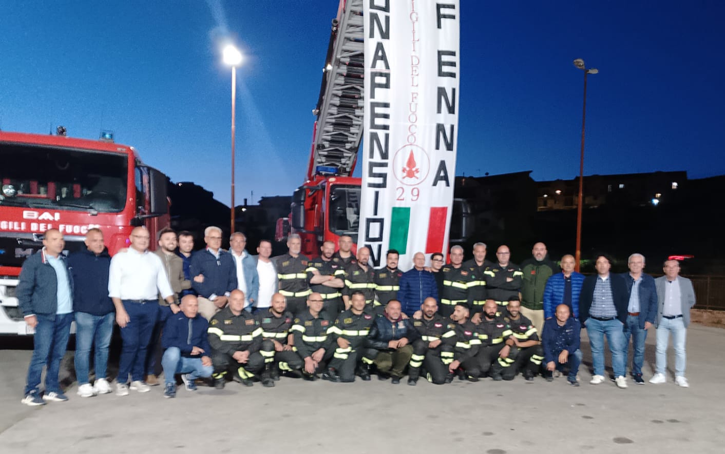 Capo esperto dei vigili del fuoco di Enna va in pensione. Enrico Grimaldi saluta la comunità dopo quasi trent’anni di servizio