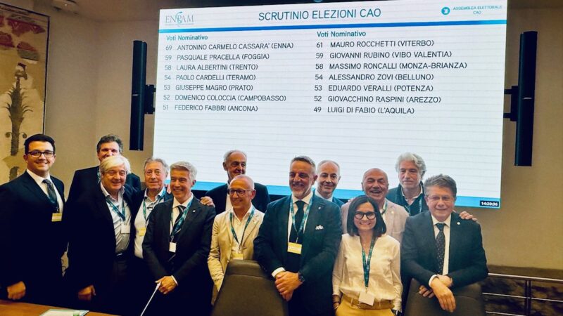 Carmelo Cassarà, presidente della Commissione Albo Odontoiatri della provincia di Enna, eletto nell’assemblea nazionale Enpam