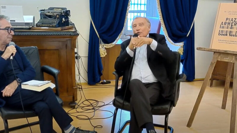 Piazza Armerina, Book Festival: Pino Strabioli intervista Piero Marazzo