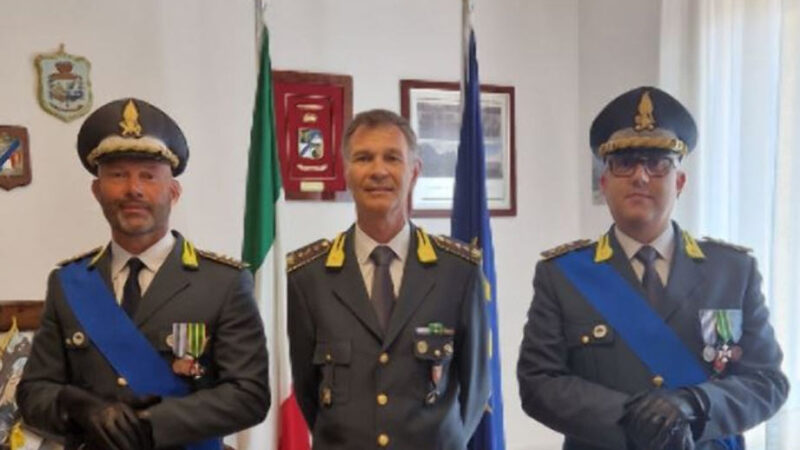 Cambio al vertice della Guardia di Finanza di Enna