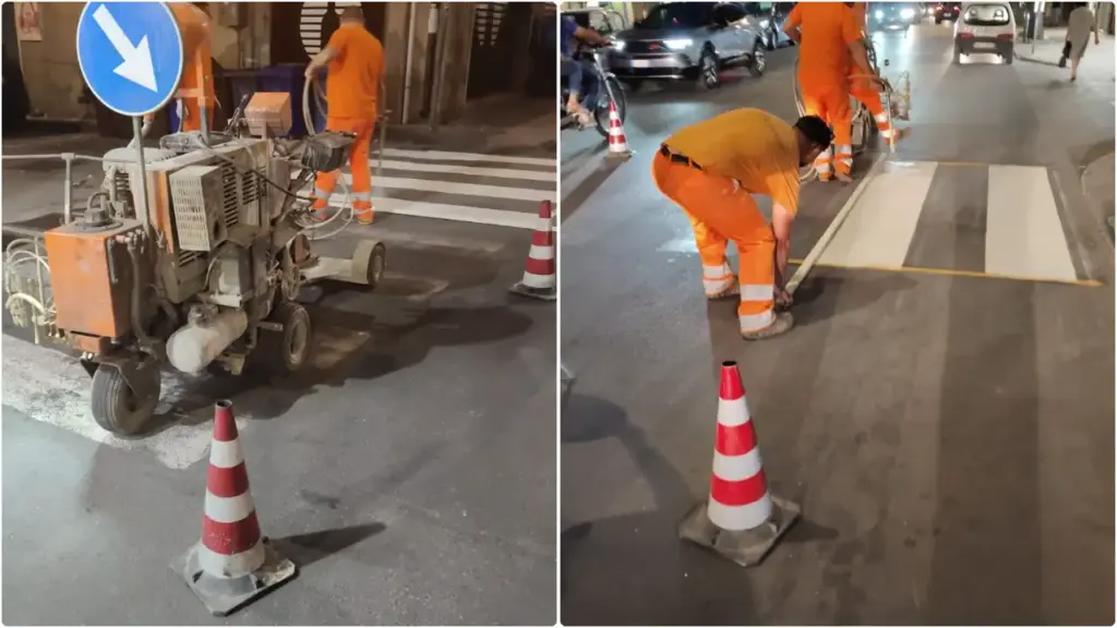 Sicurezza stradale a Enna, parte il rifacimento della segnaletica prima dell'apertura delle scuole