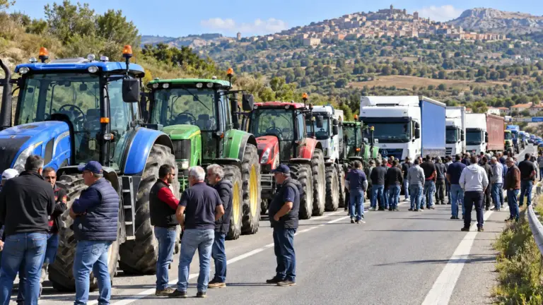 Proteste e blocchi stradali in Sicilia contro il caro carburante