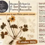 L'8  ottobre si inaugura l'esposizione permanente dell erbario delle piante spontanee del territorio di Piazza Armerina