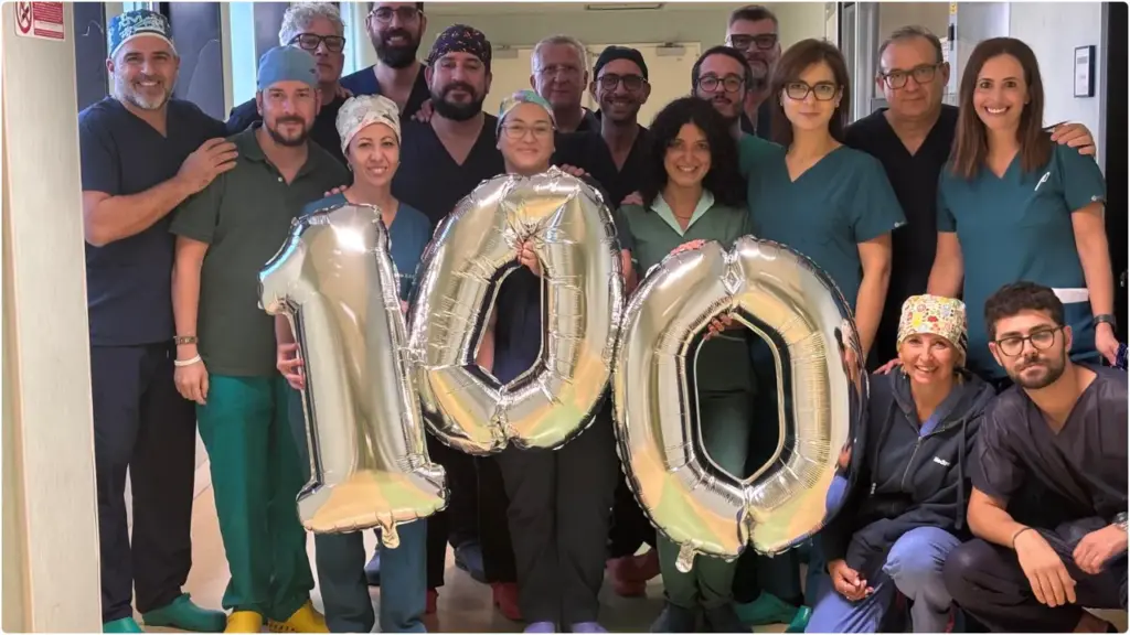 Cento interventi con il robot Hugo: traguardo storico per l'ospedale di Enna