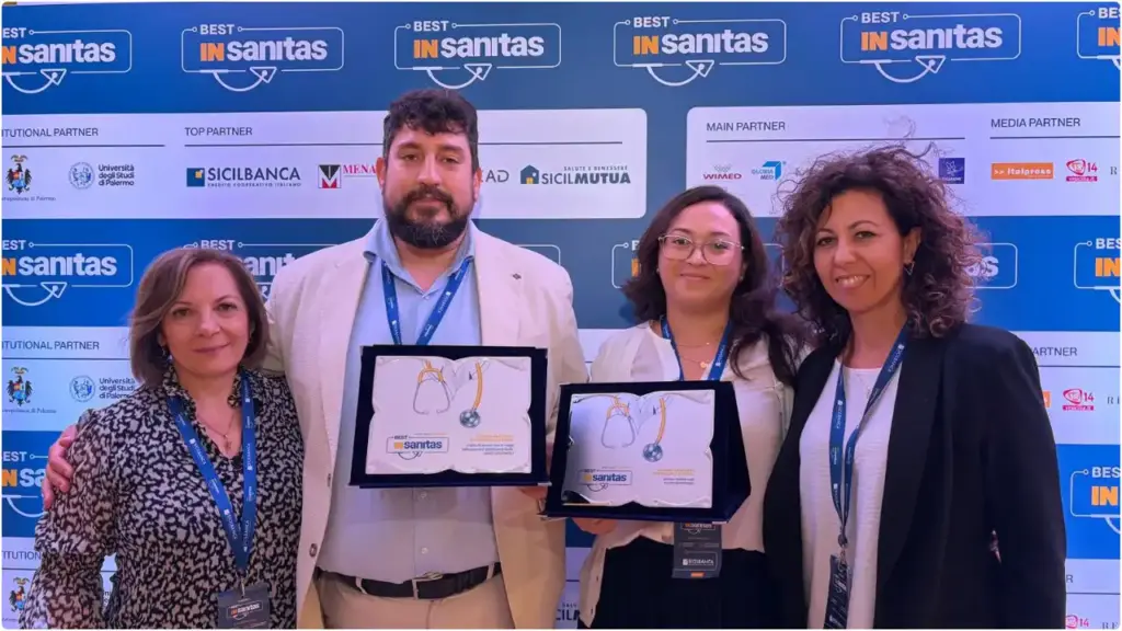 Doppio riconoscimento per l'Asp di Enna al premio Best Insanitas