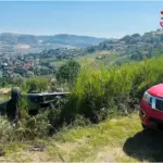 Incidente stradale sulla via San Calogero a Enna, auto precipita in una scarpata e si ribalta