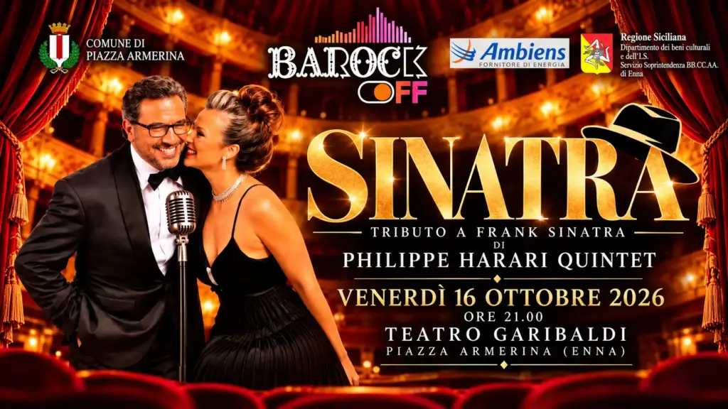 Concerto swing tra oro e velluto rosso
